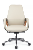 Изображение кресло rv design  napoli-m (yzpn-yr021) кожа бежевая-кэмел